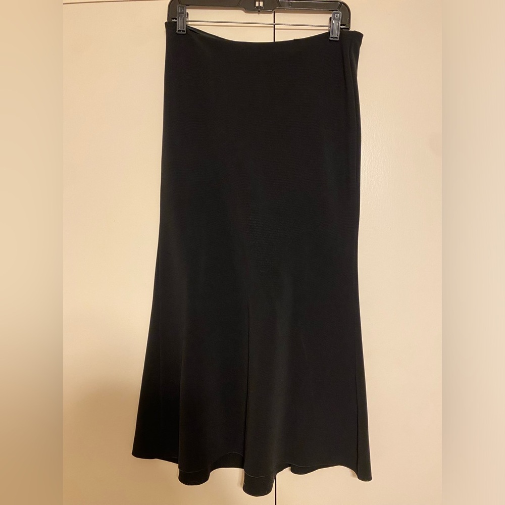 Armani Collezioni Long Ribbed Dress Suit Skirt -Size 44